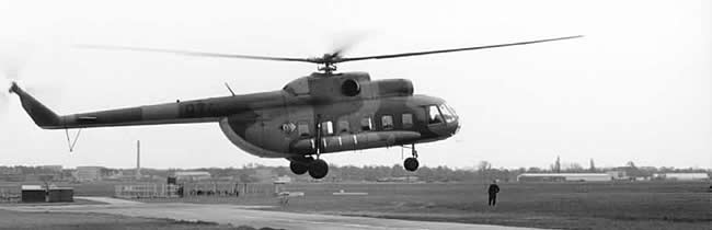 Fliegerische Ausbildung auf der Mi-8
